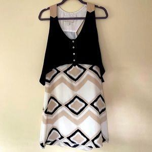 Anthropologie Nomad Morgan Carper Silk Dress